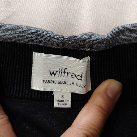 Aritzia Wilfred Lis Pencil Skirt - Sz Small, Charcoal Gray - Picture 4 of 6